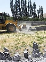 تخریب ۱۱ مورد ساخت و ساز غیر مجاز در باغملک