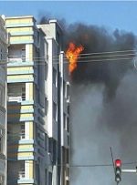 آتش افروزی کارمند معترض در اداره دارائی بندر امام خمینی (ره)