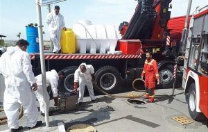 انبار های شرکت فولاد خوزستان دچار حریق شدند