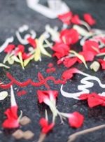غبار روبی گلزار شهدا در اندیکا