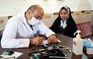 ویزیت پزشکی رایگان به اهالی روستای مشراگه
