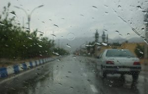 بارش پراکنده باران تا آخر امروز