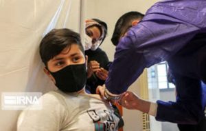 واکسینه شدن 12تا 17 سال در خوزستان