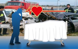 در سانحه ی تصادف محور خرمشهر به اهواز دو نفر جان خود را از دست دادند