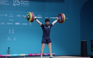 کسب سه مدال رنگین توسط وزنه بردار خوزستانی در بازی های کشور های اسلامی