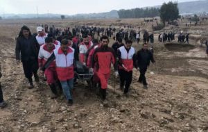 پیکر سه نفر از مفقودی های ایذه از آب بیرون کشیده شدند یک نفرهمچنان مفقود است