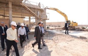 بهره برداری از تصفیه خانه فاضلاب خرمشهر