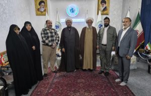 دیدار مدیران ارشد نهاد سفیران اتحاد و همبستگی صلح اجتماعی خاورمیانه در شهر مقدس قم + عکس