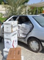 توقیف دو دستگاه پژو 405 در حال قاچاق کالا در اندیمشک