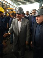 برگزاری میز فولاد و بررسی مسائل و مشکلات فولاد خوزستان در سفر وزیر صمت به اهواز