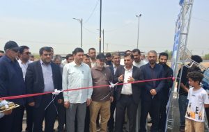 توسعه ی زیر ساخت ها در روستا های بخش مرکزی اهواز به مناسبت هفته ی دولت